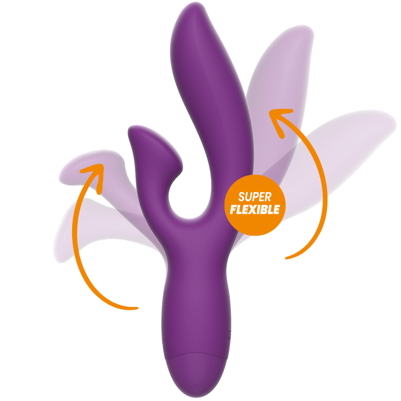 Rewofun Vibratore Rabbit Flessibile