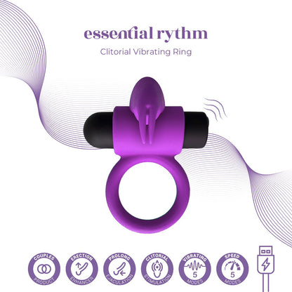 Anello Vibrante per il Pene e Stimolazione Clitoride