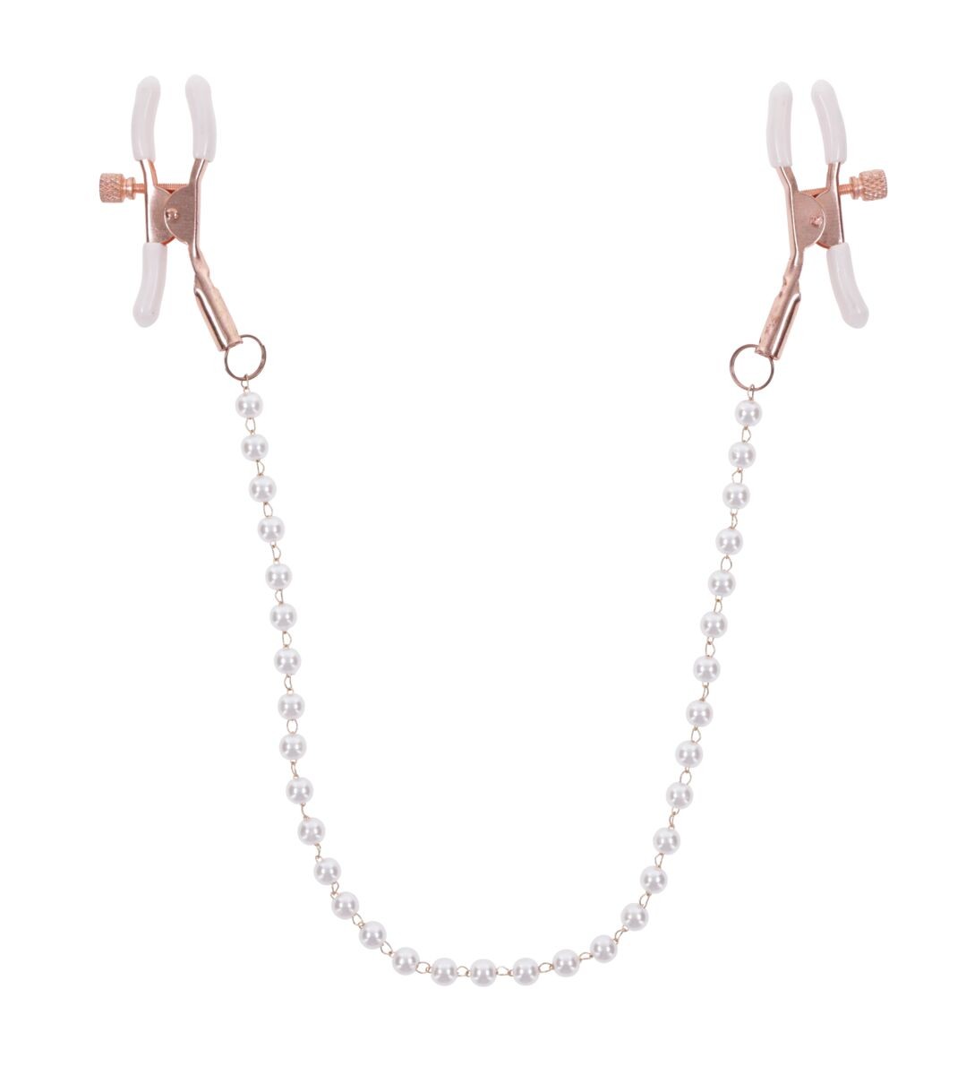 Morsetti per Capezzoli con Catena a Perle