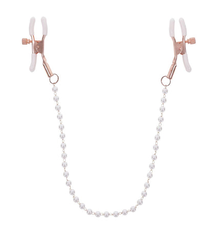 Morsetti per Capezzoli con Catena a Perle