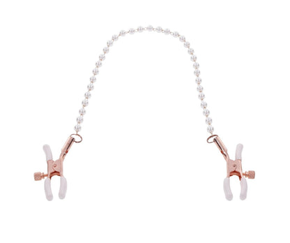 Morsetti per Capezzoli con Catena a Perle