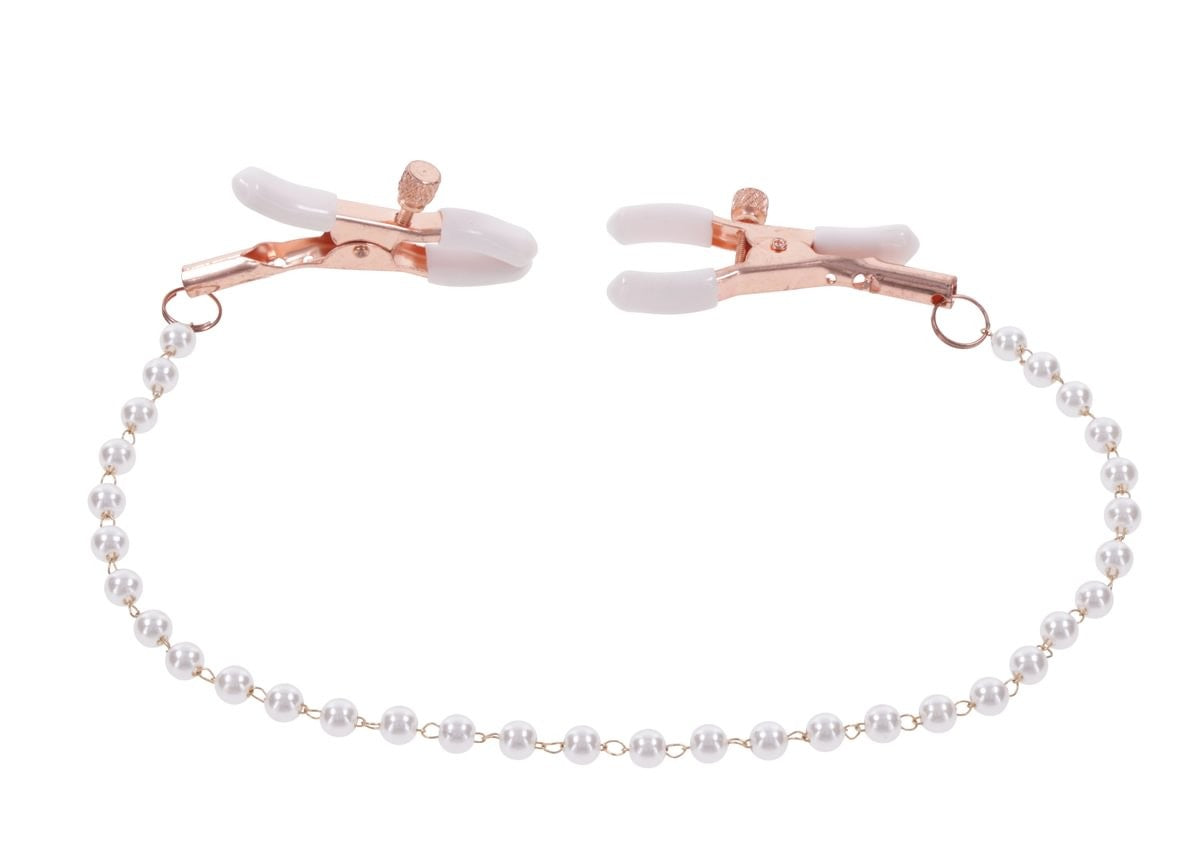 Morsetti per Capezzoli con Catena a Perle