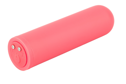 mini vibratore rosa ricaricabile con contatti magnetici