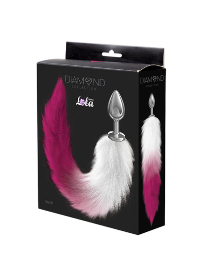 Plug Anale con Coda Rosa