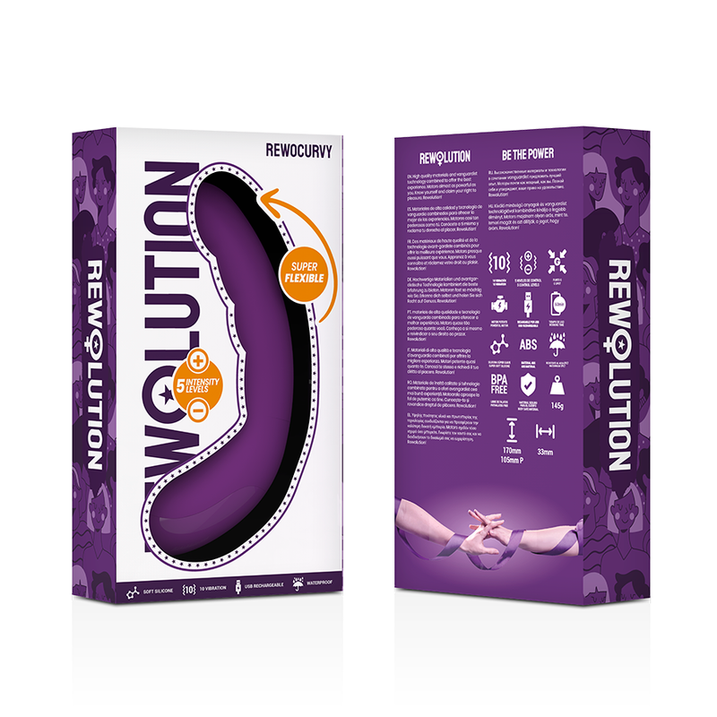 Rewocurvy Vibratore Flessibile