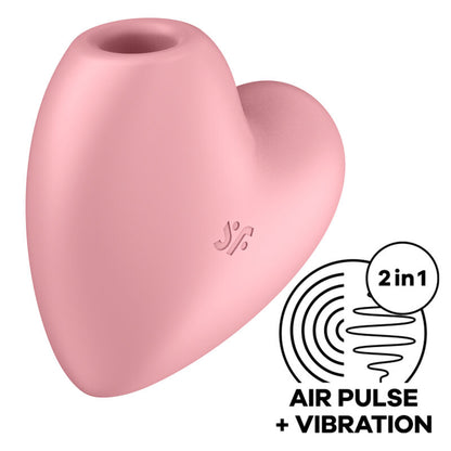 Stimolatore Clitorideo e Vibratore cuore Rosa