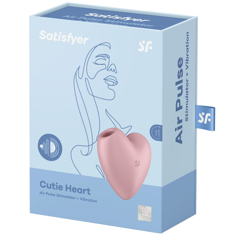 Stimolatore Clitorideo e Vibratore cuore Rosa