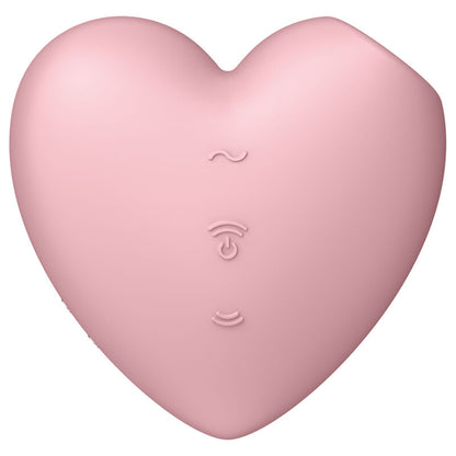 Stimolatore Clitorideo e Vibratore cuore Rosa