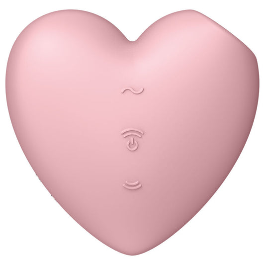 Stimolatore Clitorideo e Vibratore cuore Rosa