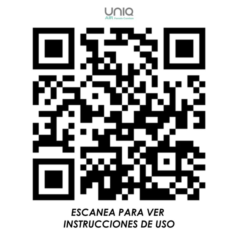 PRESERVATIVO FEMMINILE SENZA LATTICE UNIQ AIR 3 UNITÀ