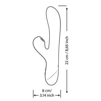Vibratore Rabbit Romp Pulse con Stimolazione Clitoridea