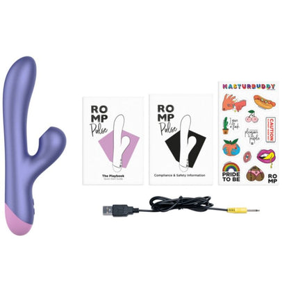 Vibratore Rabbit Romp Pulse con Stimolazione Clitoridea