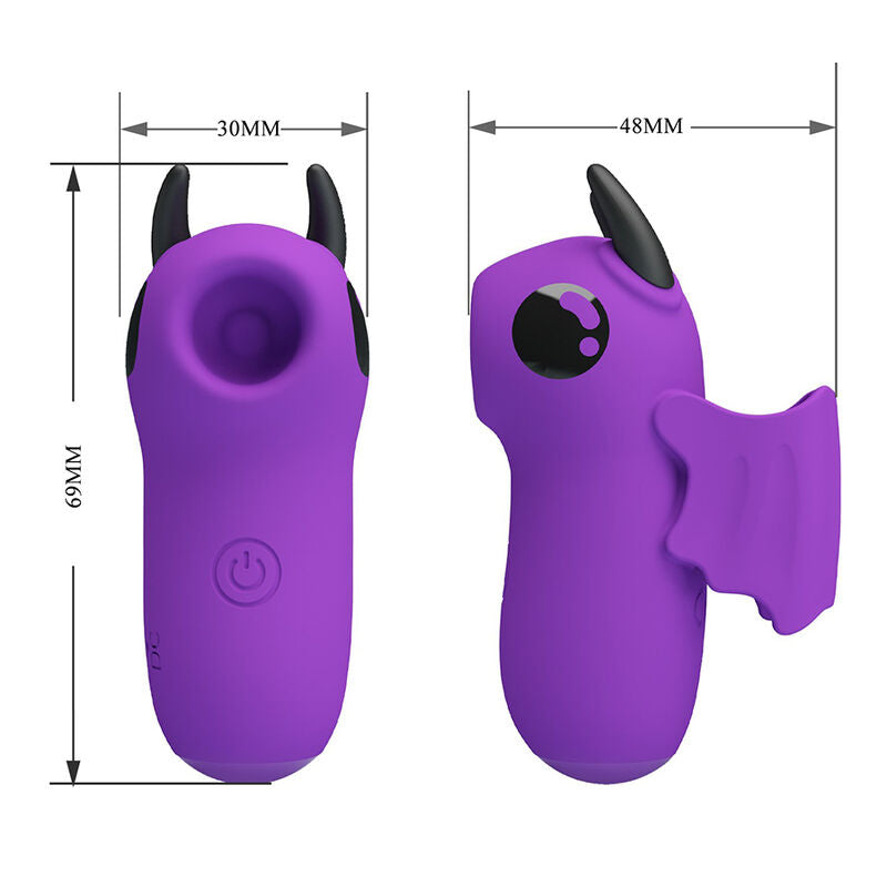 Stimolatore da dito Magic Devil con le misure