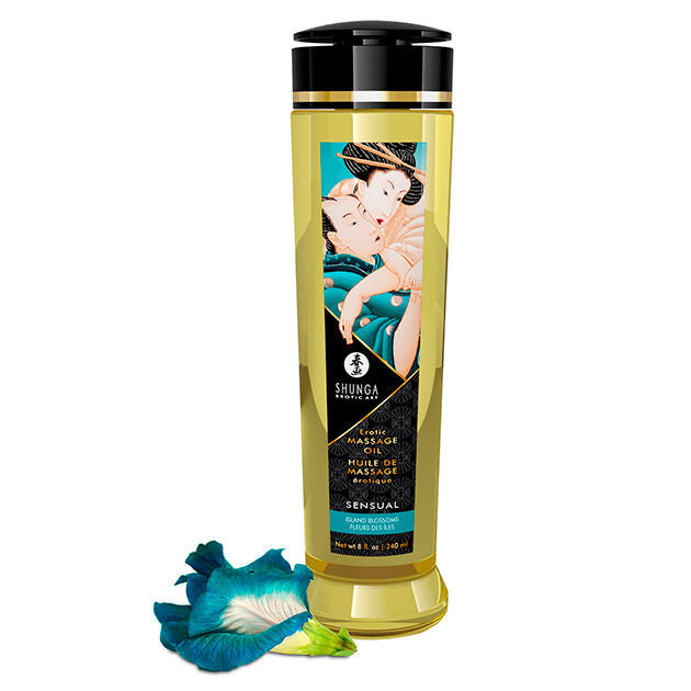 Olio da massaggio erotico sensuale Shunga con ylang-ylang 240ml