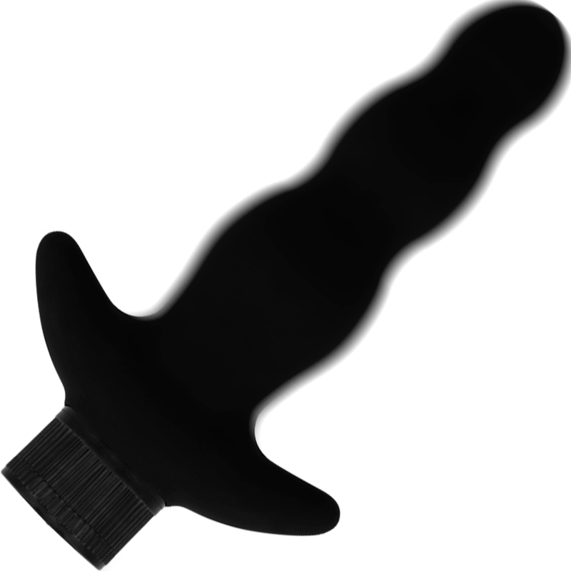 Plug Vibrante Nero 12 cm