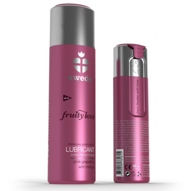 FRUITY LOVE lubrificante a base acqua - POMPELMO ROSA E MANGO