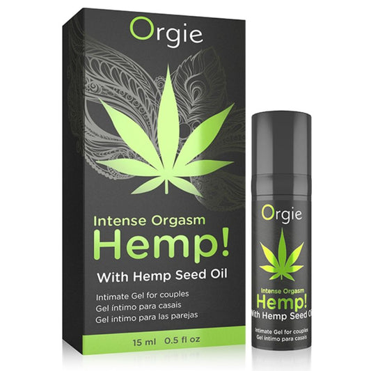 Elisir Gel Orgasmo Intenso Con Olio Di Semi Di Canapa